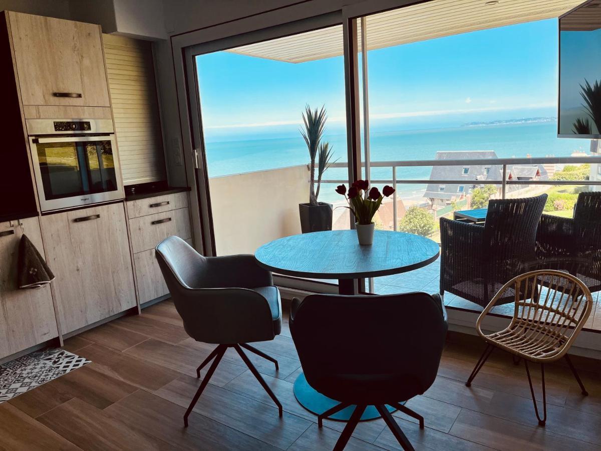 Studio, vue mer à 150m de la plage Trouville-sur-Mer Exterior foto
